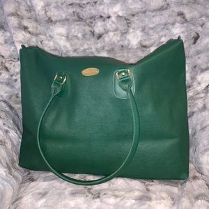 Christan Dior Vintage Green Perfume Bag
